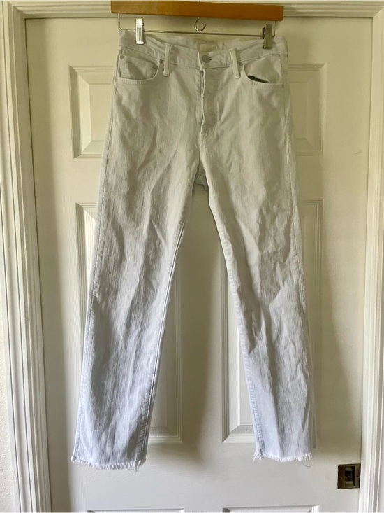 MOTHER Denim - Mother jeans size 26 the scrapper cuff ankle fray